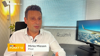 Mirko Miesen im TV-Interview