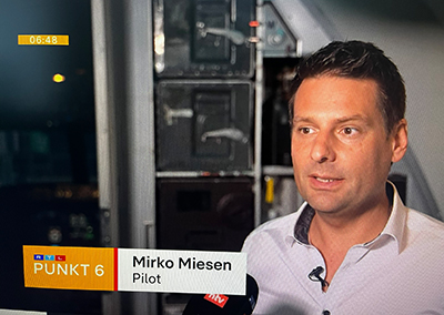 Mirko Miesen im TV-Interview