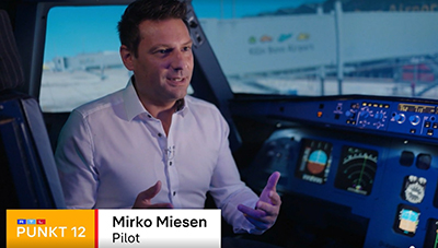 Mirko Miesen im TV-Interview